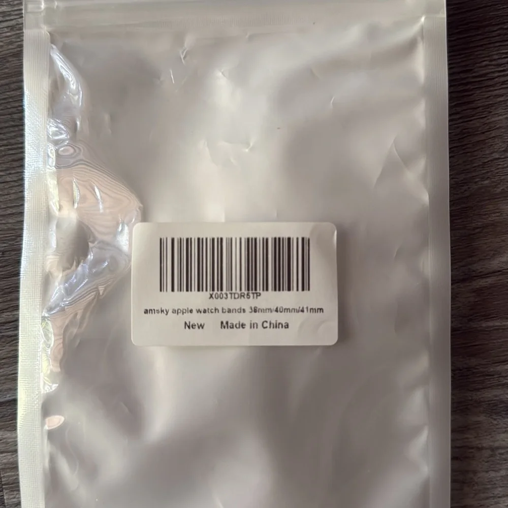 38/40/41 mm Set of Three Silicone Apple Watch Bands